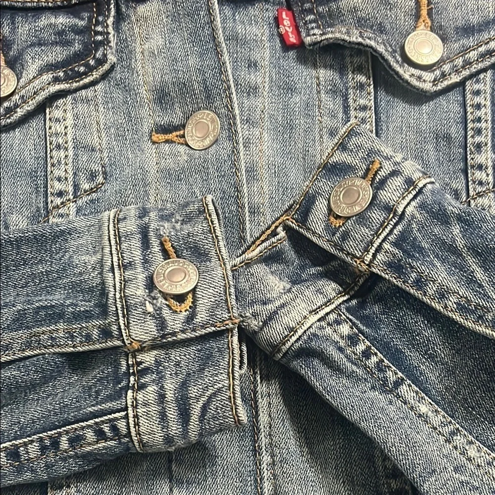 Levi's Blue Denim Jacket for Women